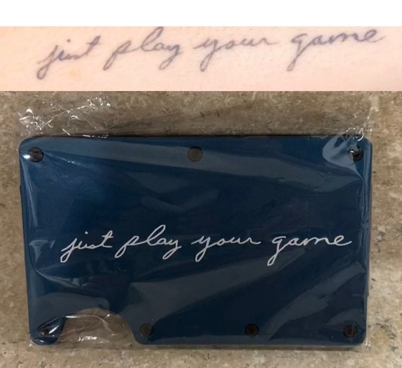 Engraved Wallet