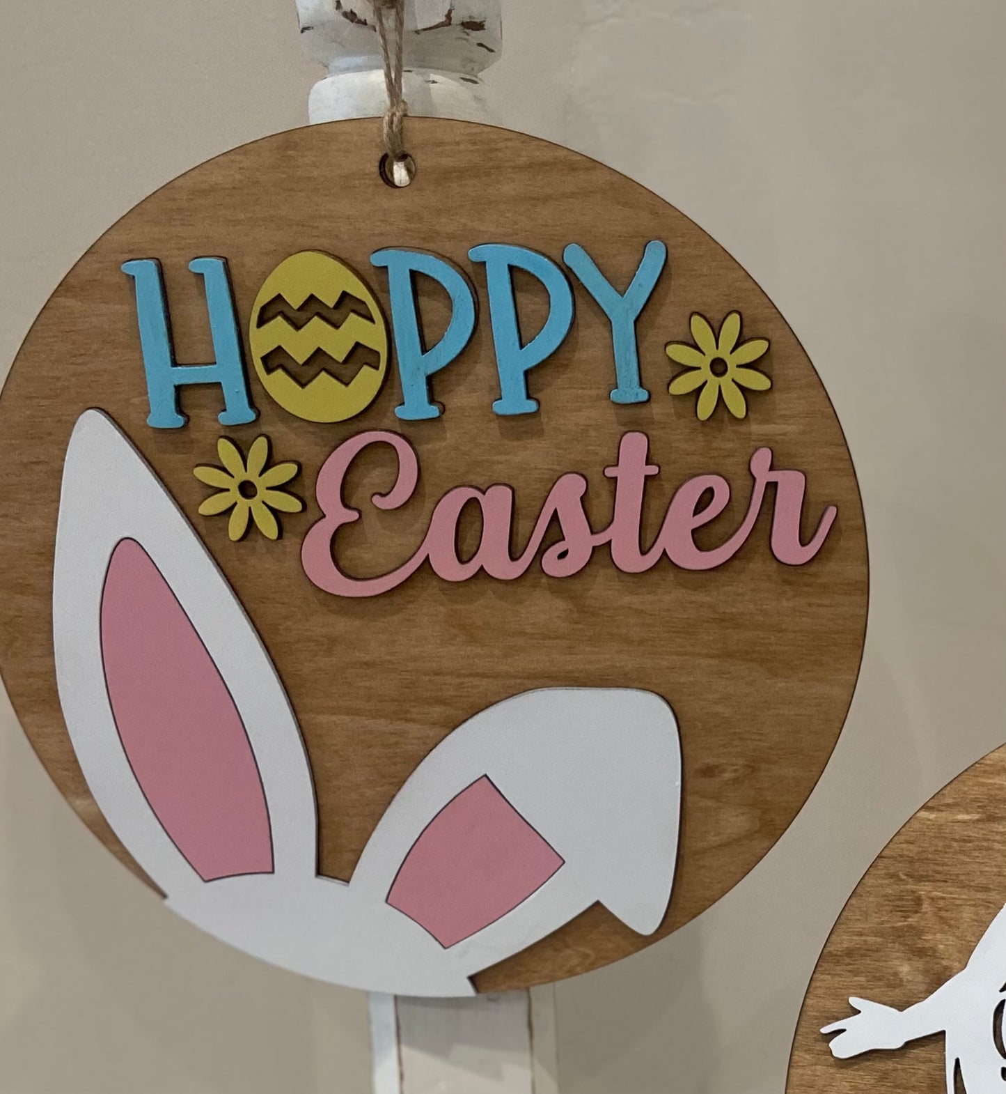 Chloe’s Easter Bunny Sign