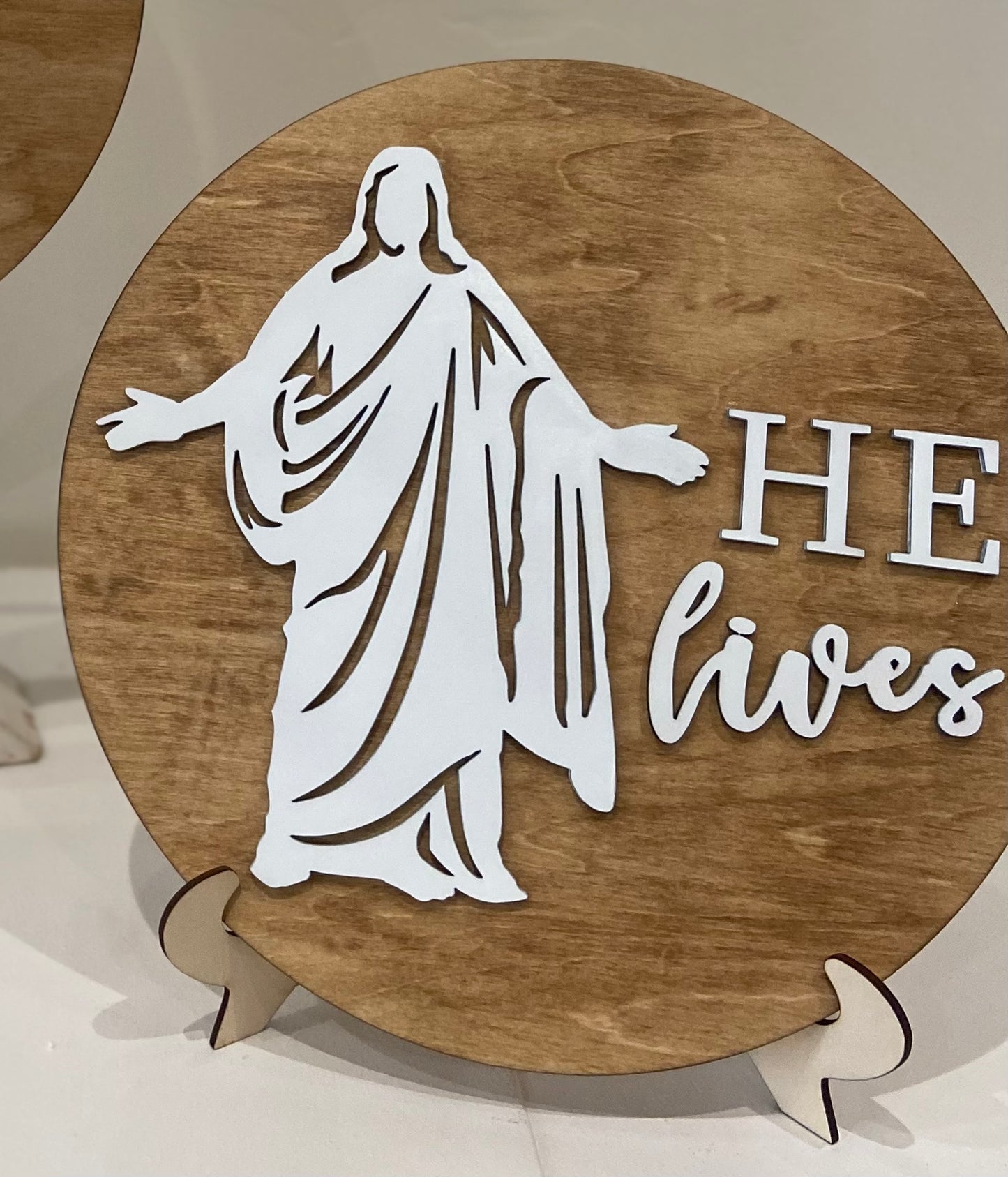 Chloe’s Christus Easter Sign