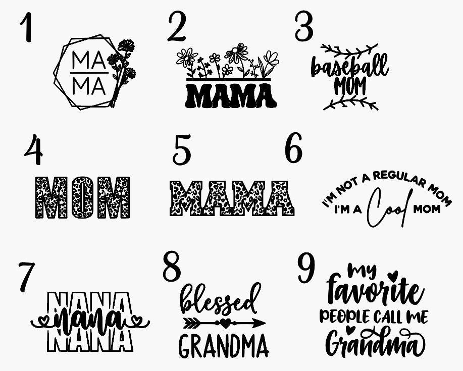 Custom Mom Wallet