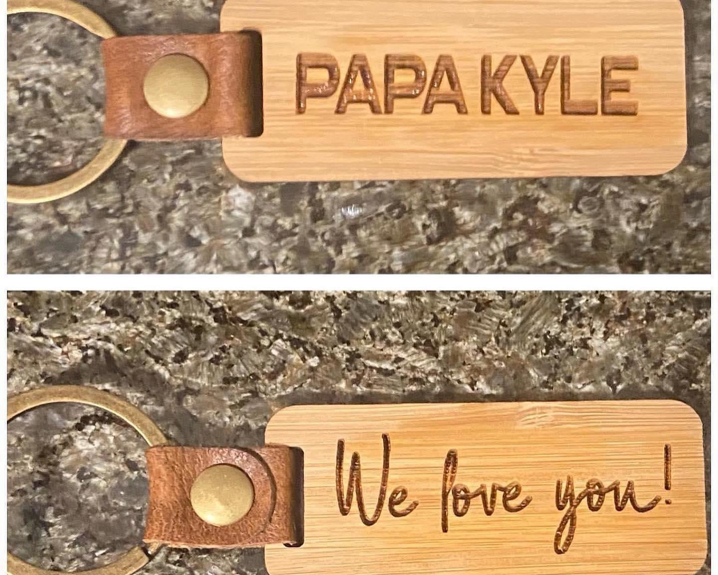 Custom Engraved Keychain