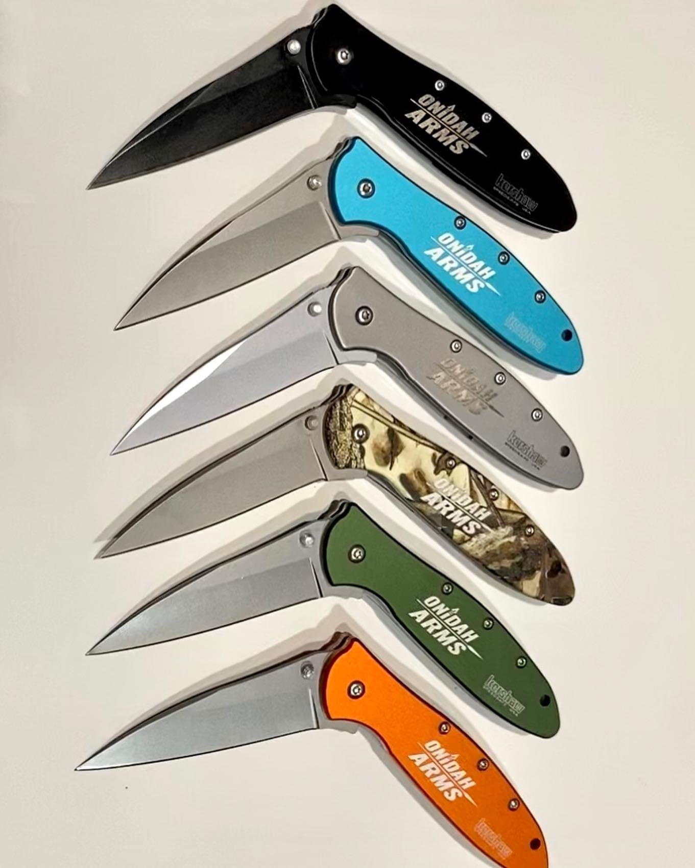Custom Engraved Kershaw Pocket Knife