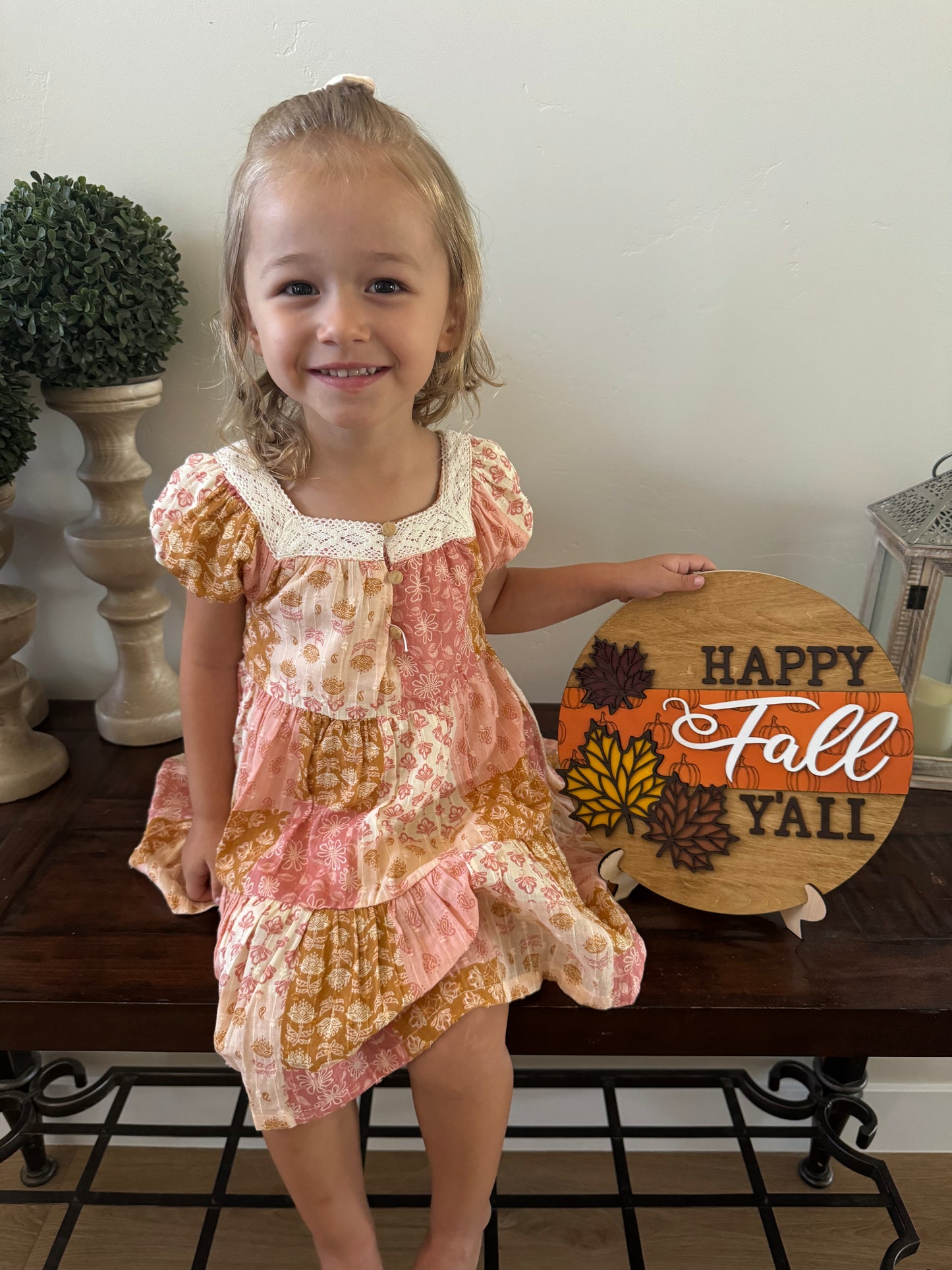 Chloe’s Happy Fall Wood Sign