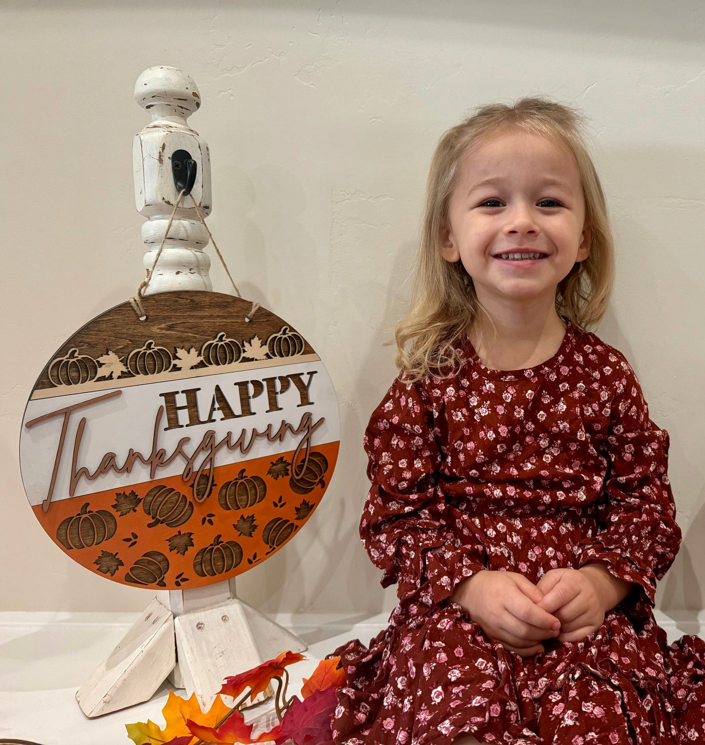 Chloe’s Thanksgiving Sign