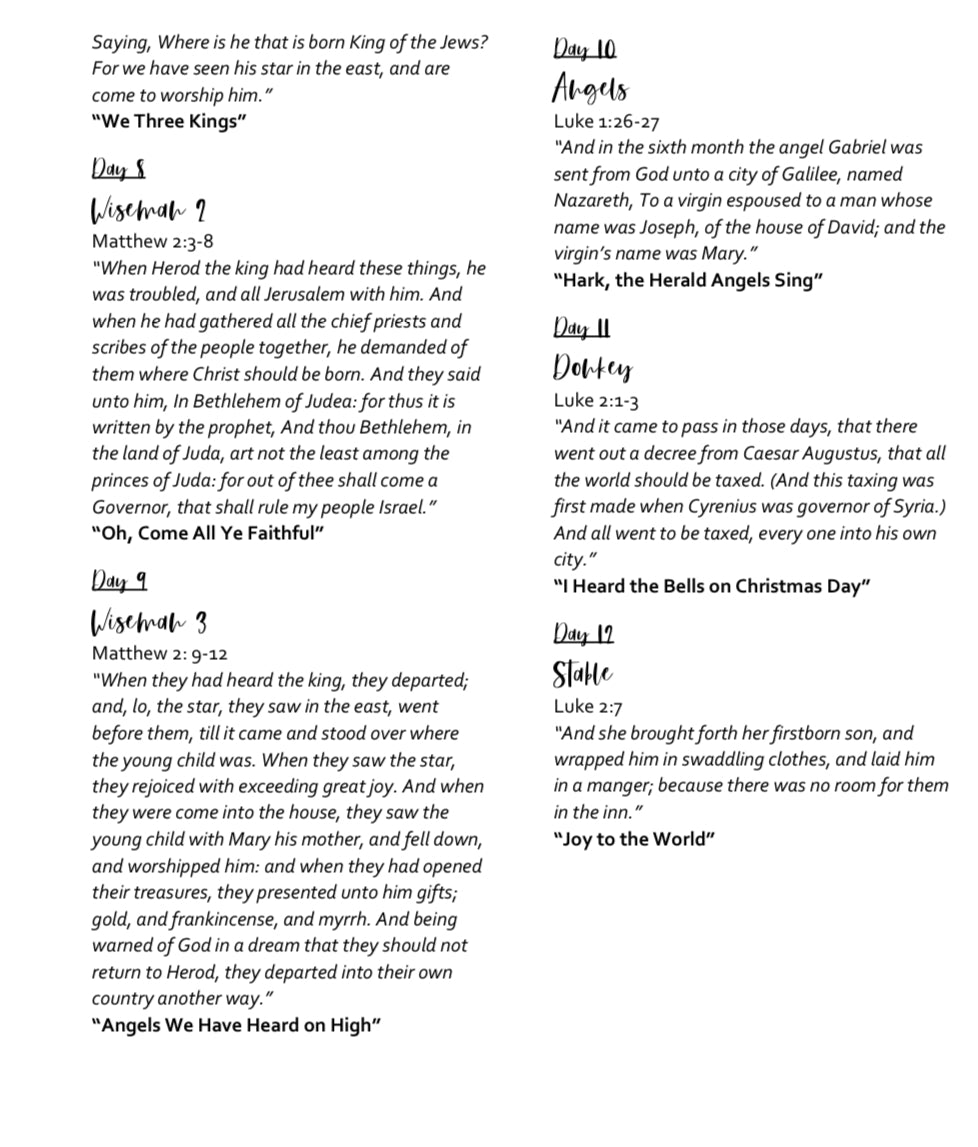 12 Days of Christmas Countdown: Nativity Ornaments