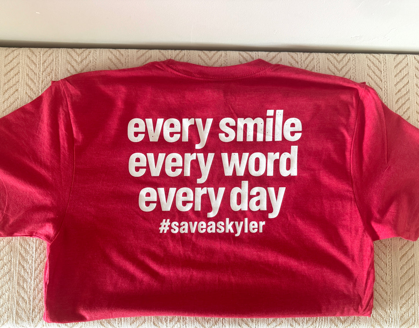 2026 Red Out Shirts - Kindness Matters #saveaskyler