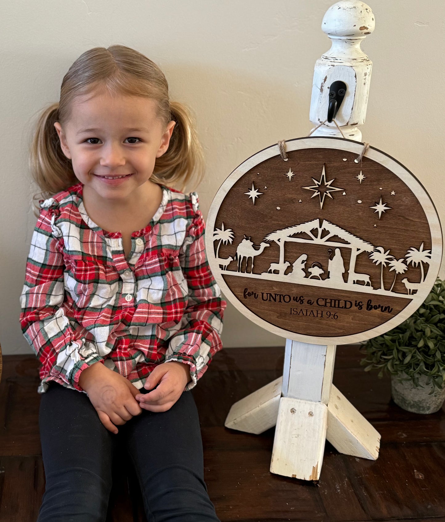 Chloe’s Nativity Sign