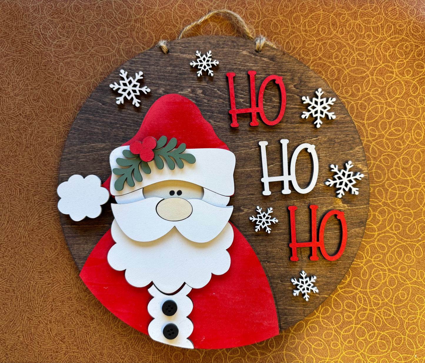Chloe’s Santa Sign