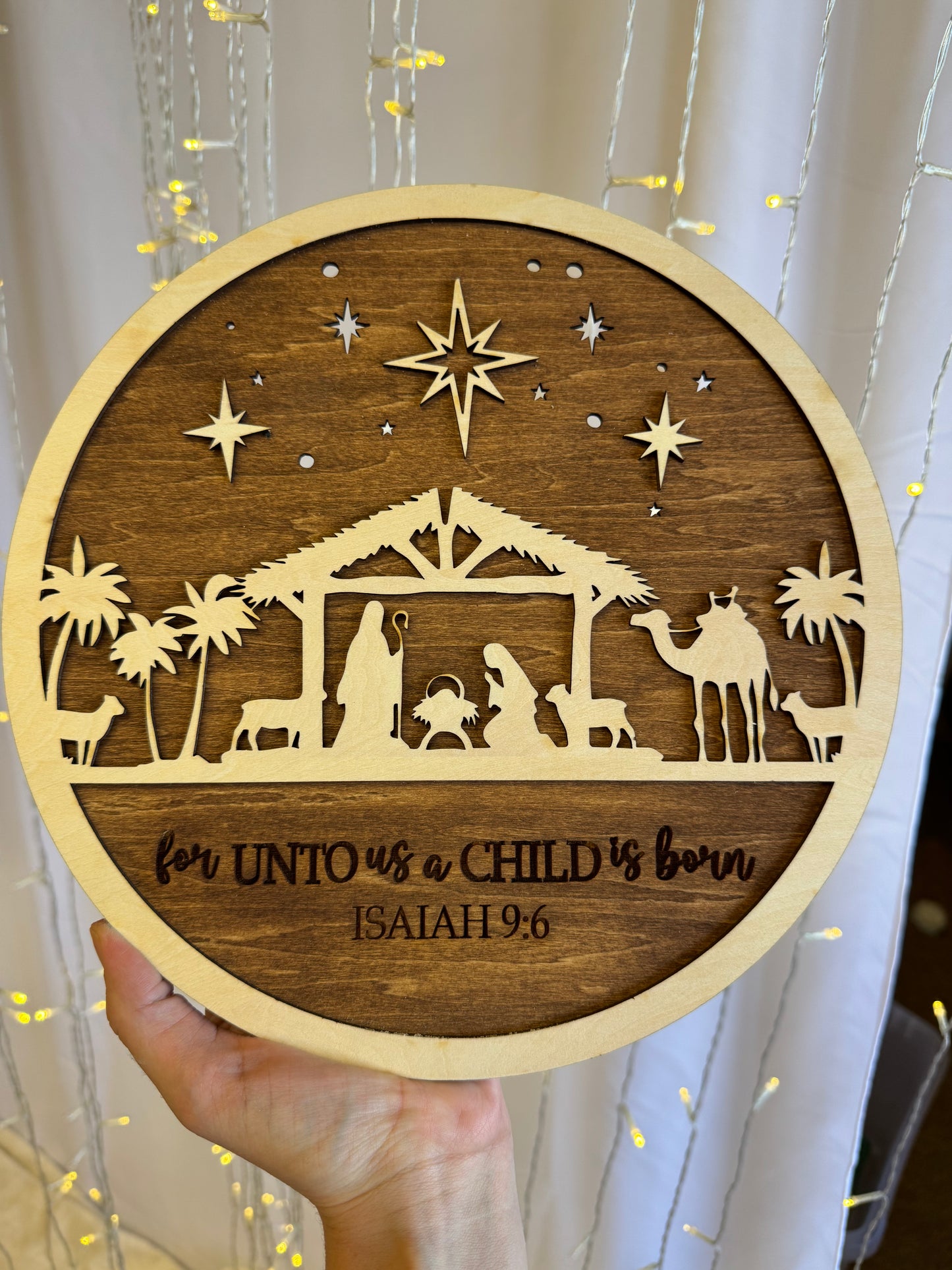 Chloe’s Nativity Sign