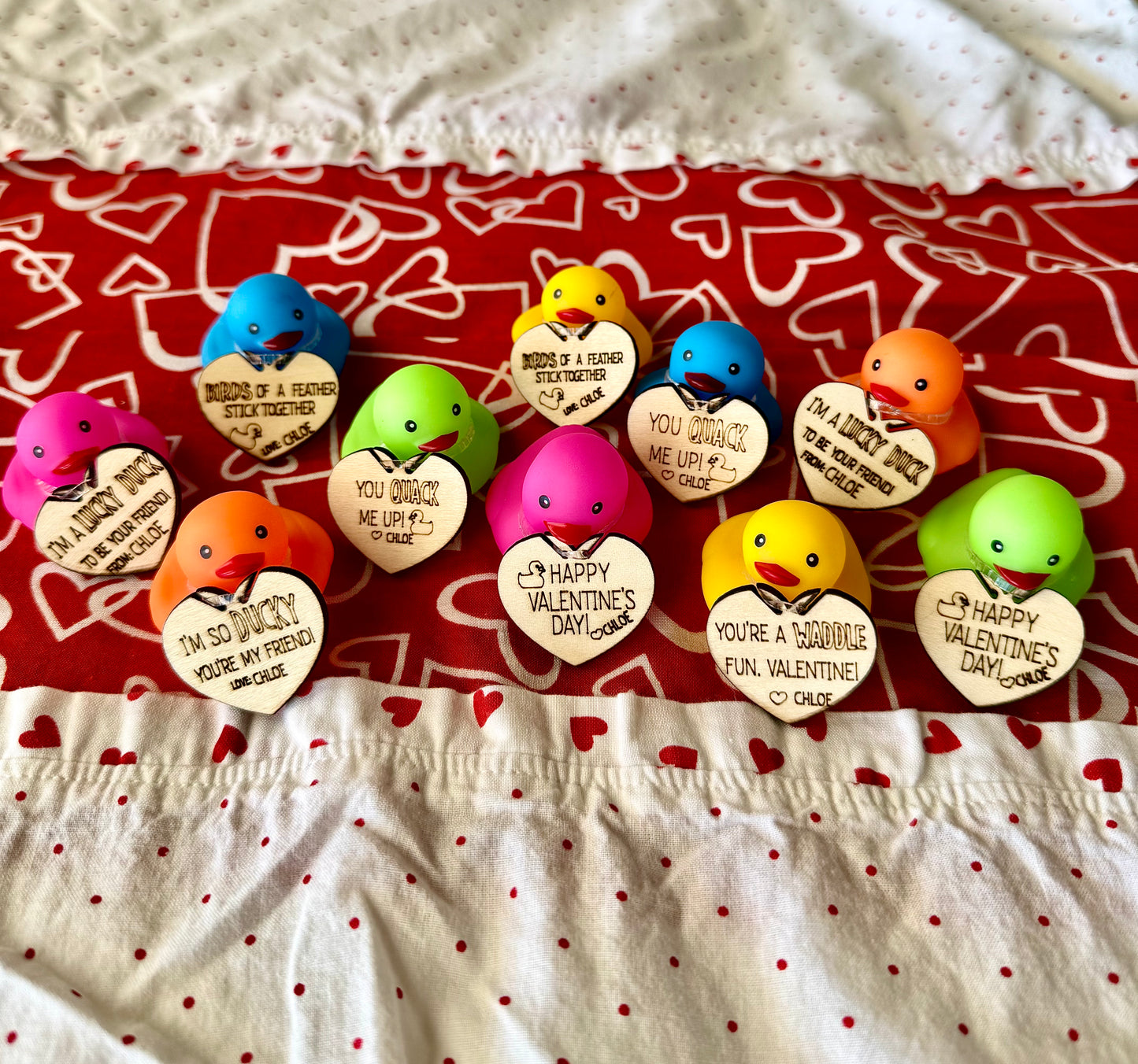 Rubber Duck Valentines