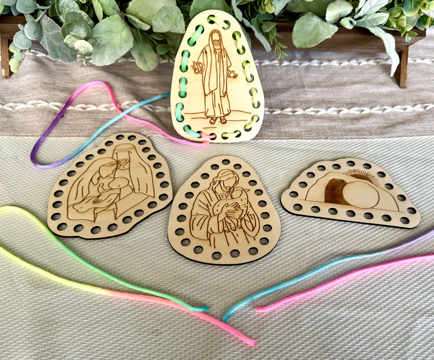 Easter Lacing Set - Life of Christ