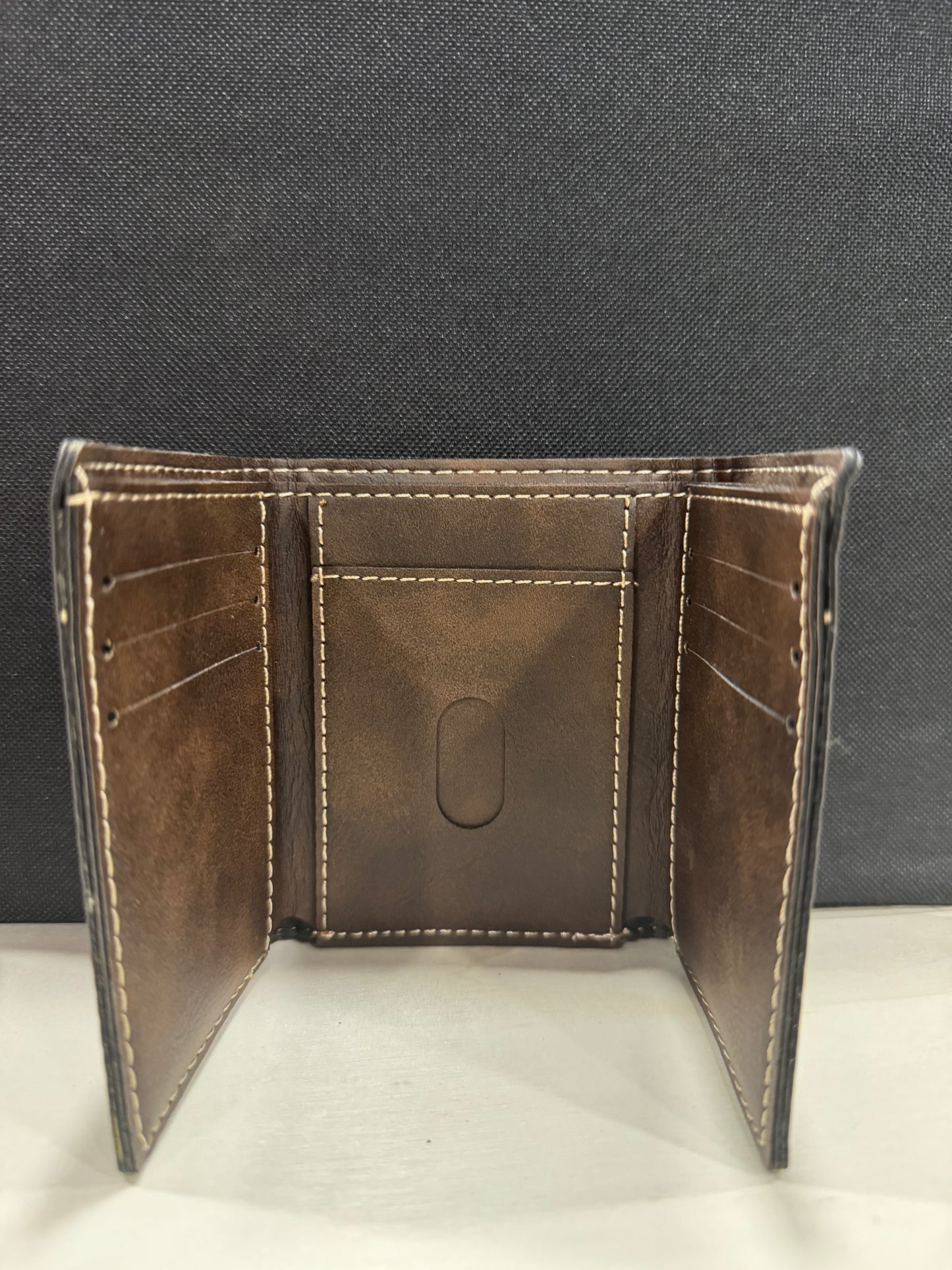 Custom Engraved Leatherette Wallet