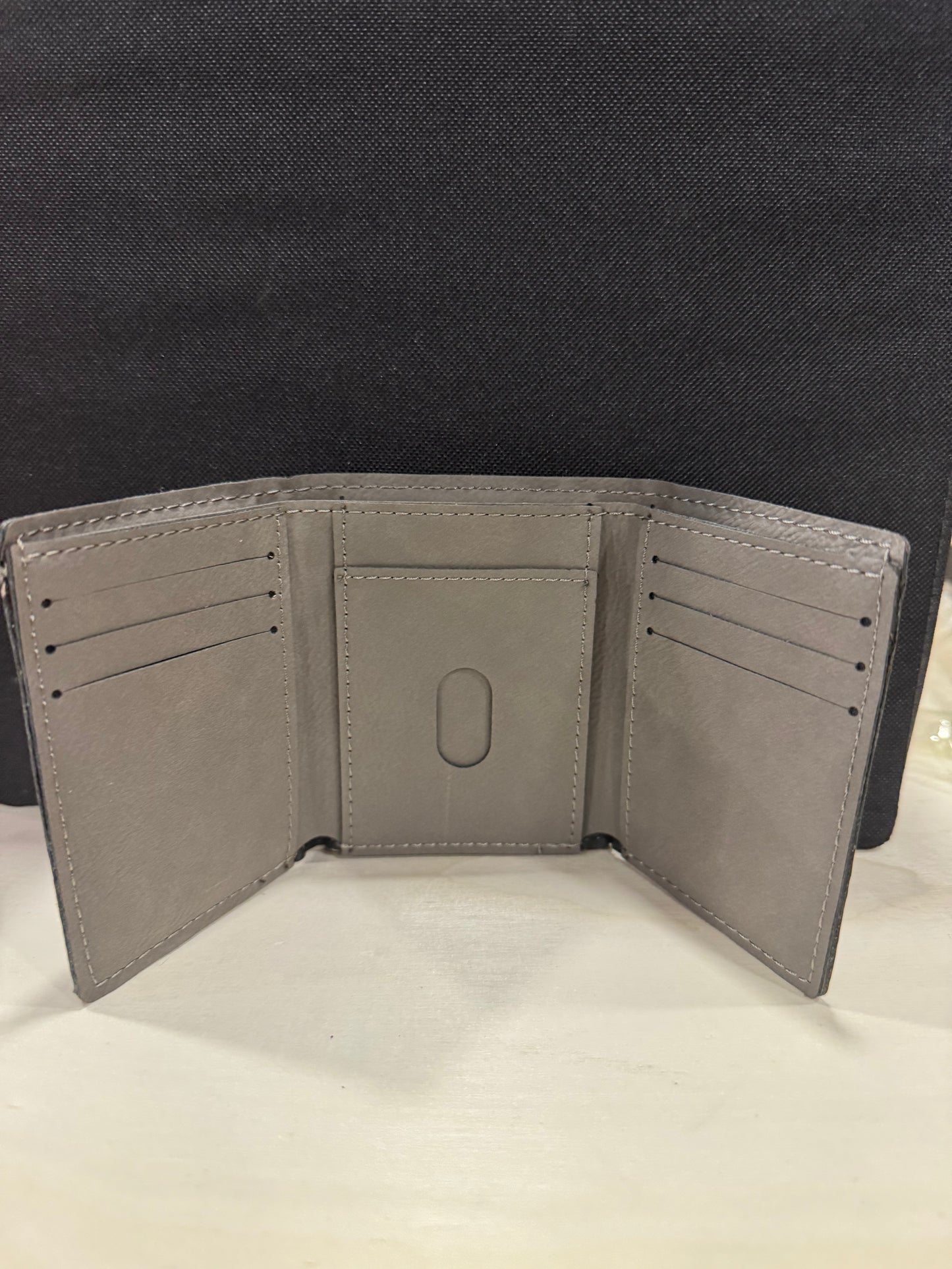 Custom Engraved Leatherette Wallet