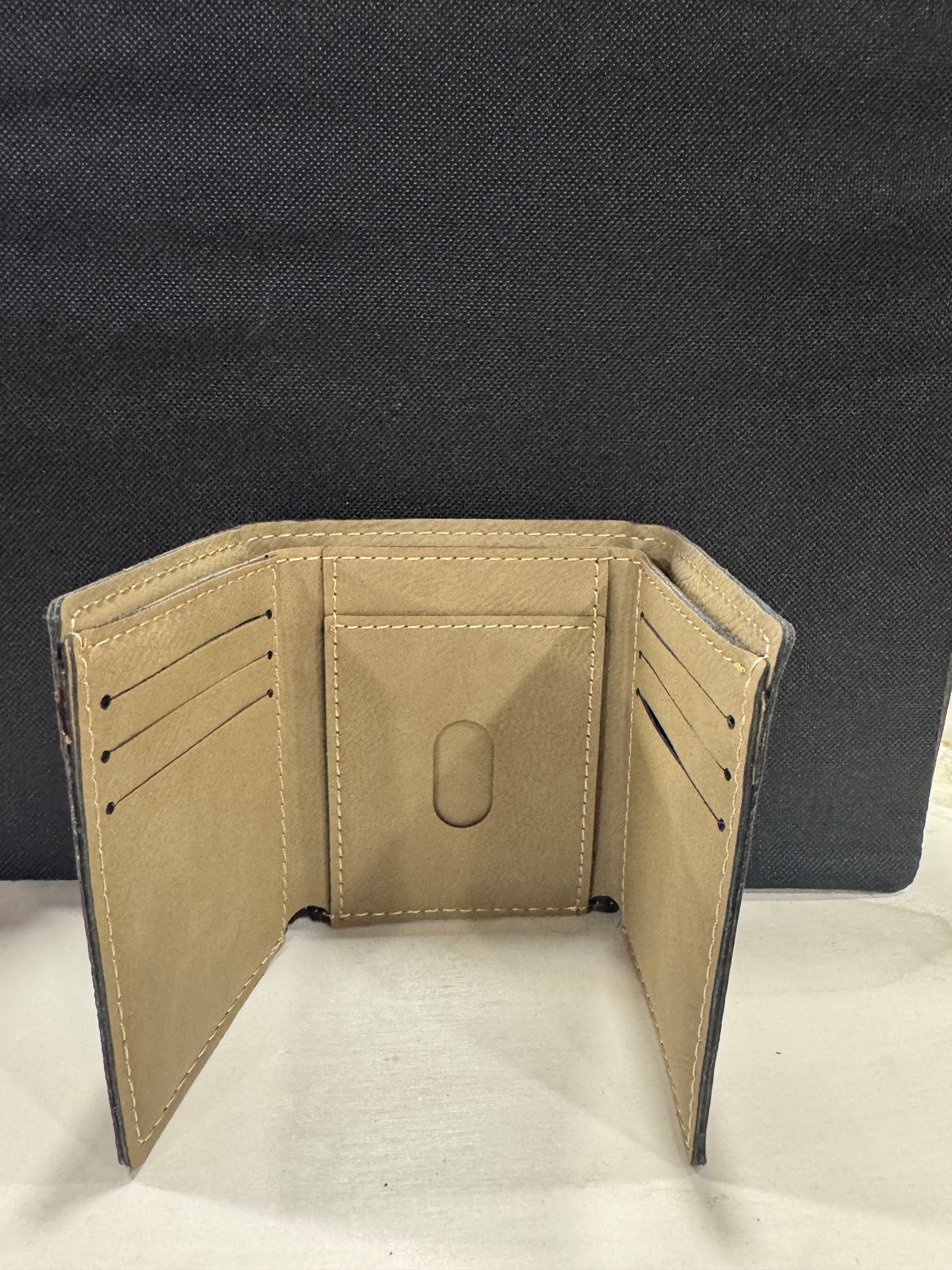 Custom Engraved Leatherette Wallet