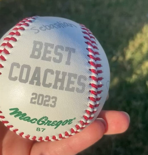 Engraved Baseball