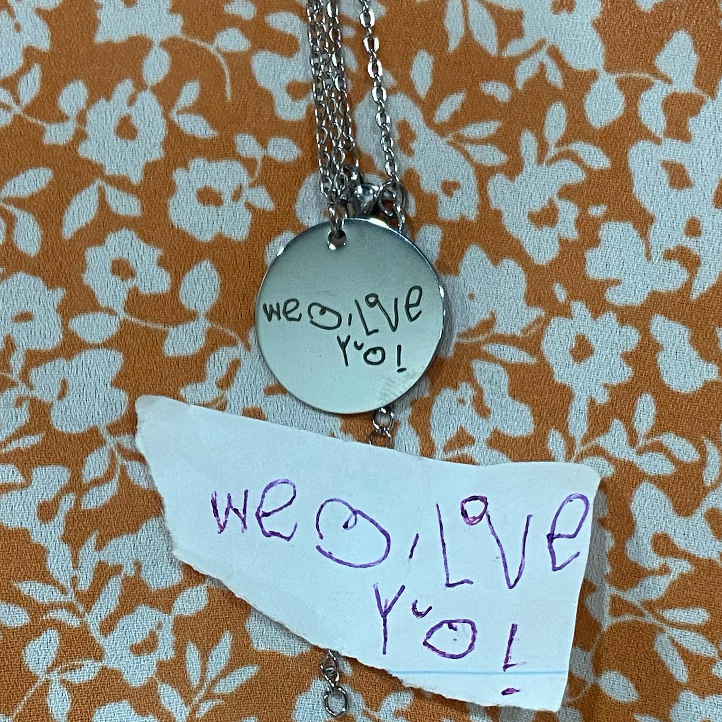 Handwriting Necklace