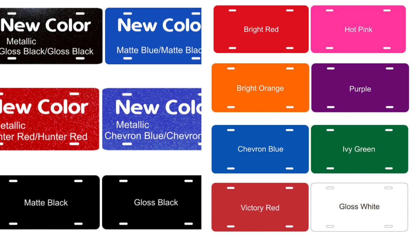 Custom License Plates for Dads/Grandpas
