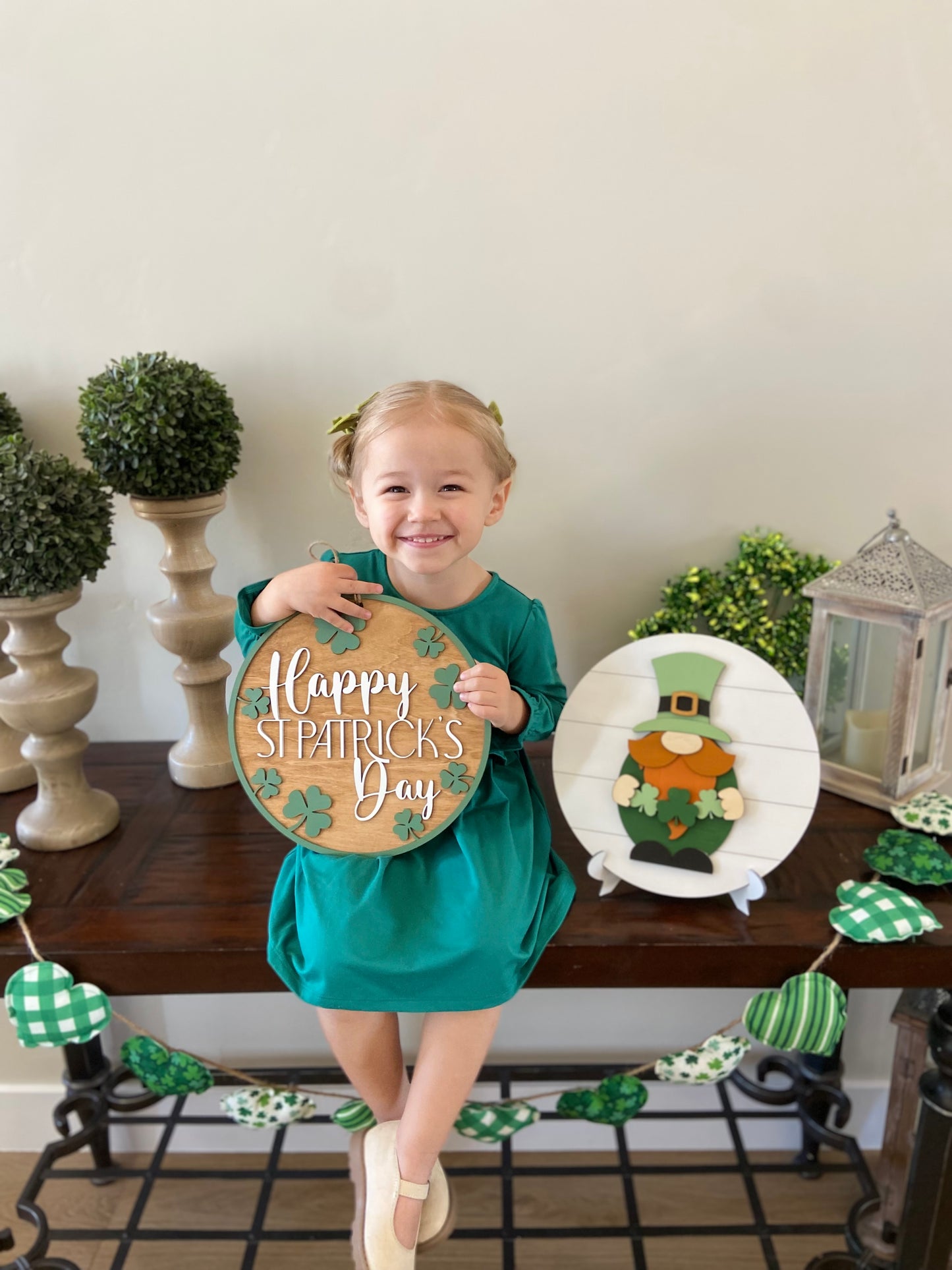 Chloe's St Patrick's Day Sign