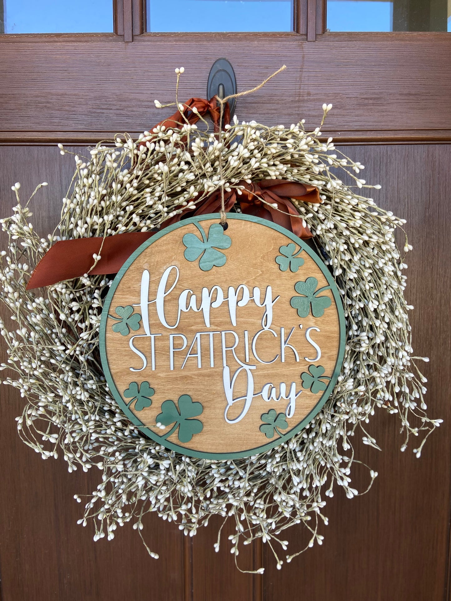 Chloe's St Patrick's Day Sign