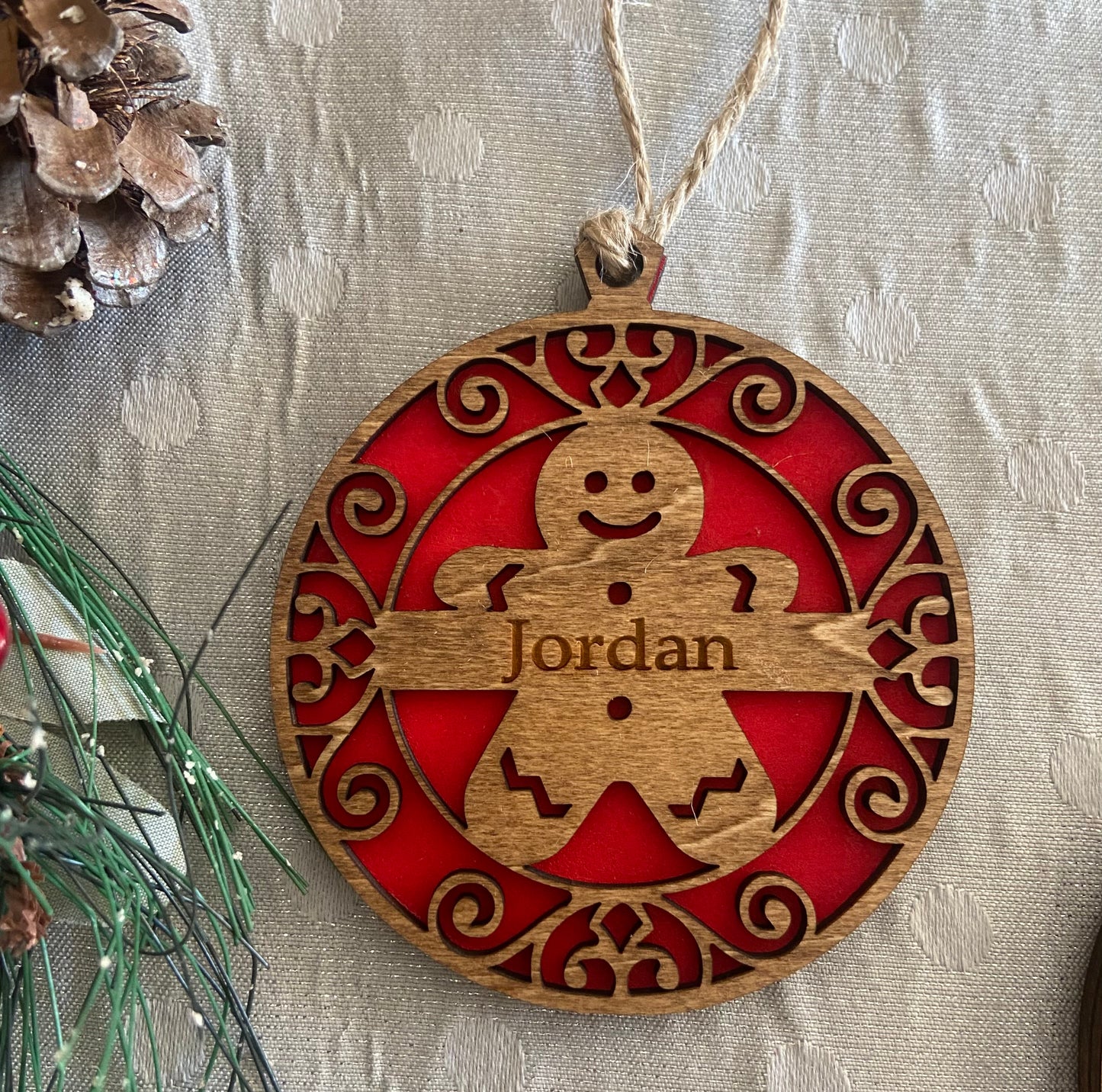 Custom Traditional Christmas Ornaments