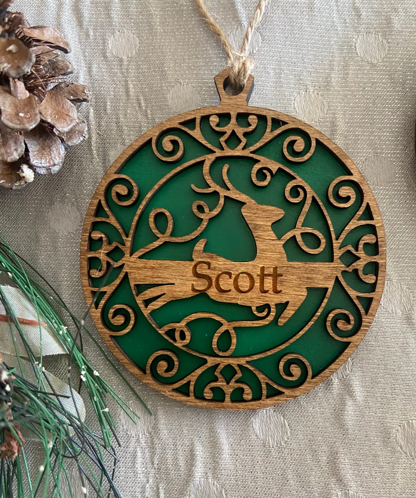 Custom Traditional Christmas Ornaments