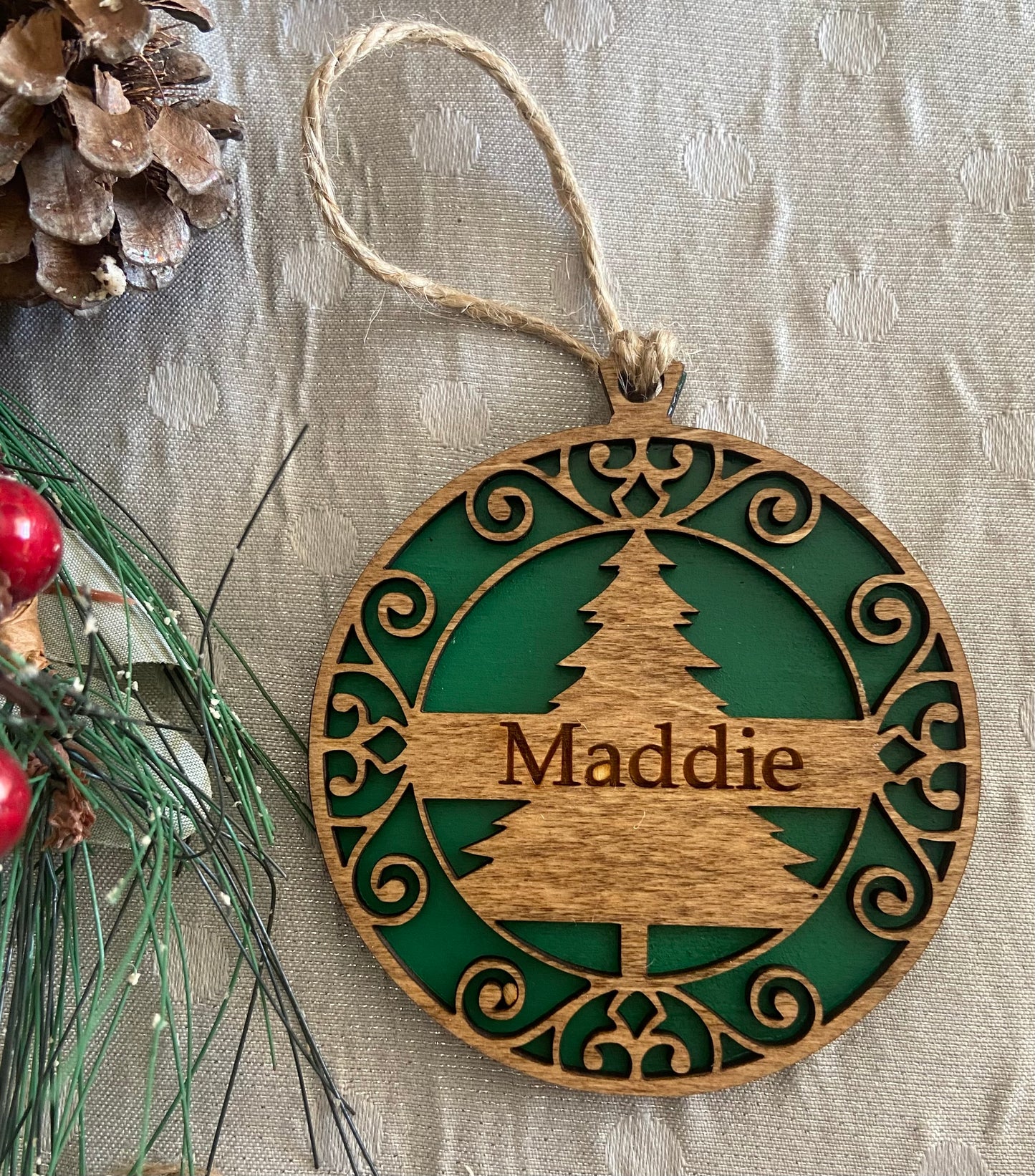 Custom Traditional Christmas Ornaments