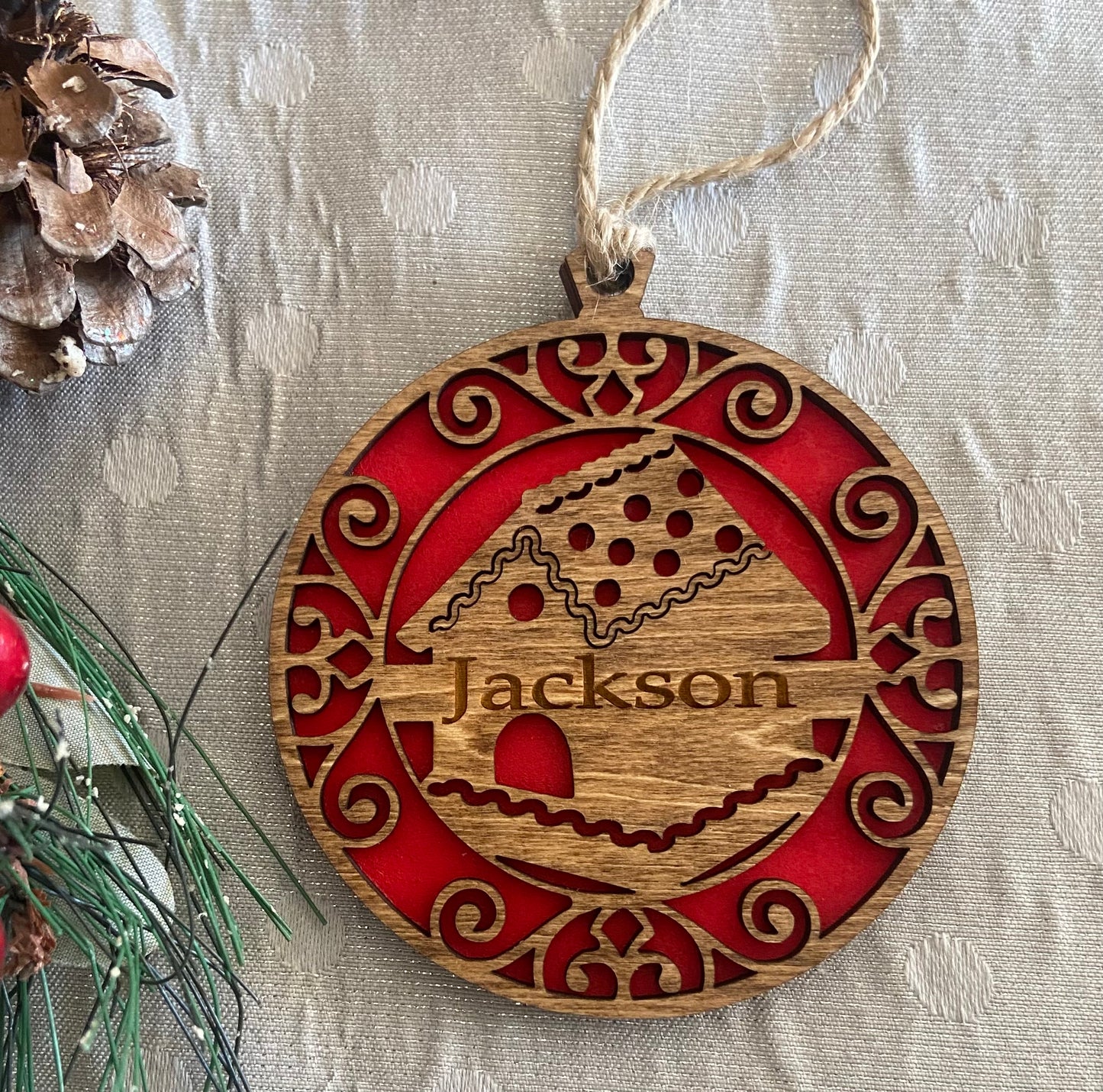 Custom Traditional Christmas Ornaments