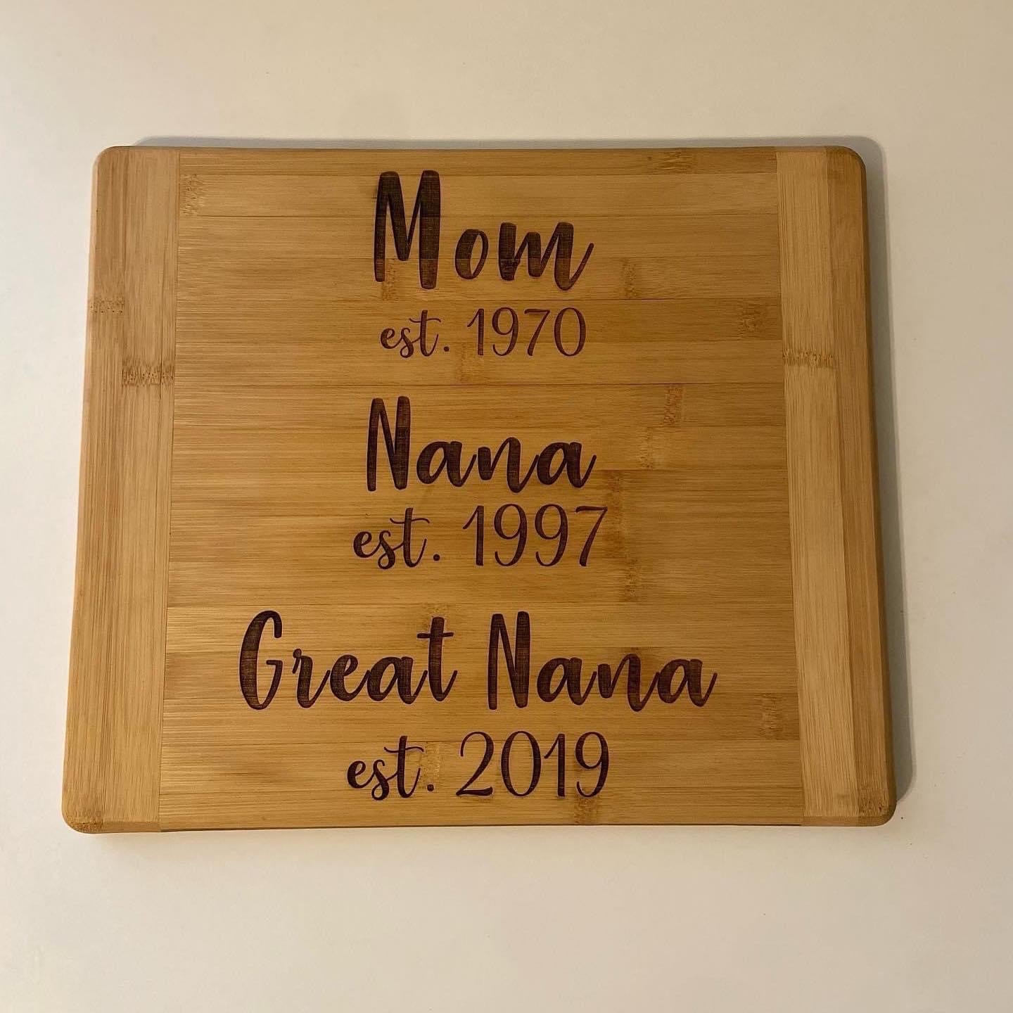 Custom Cutting Board
