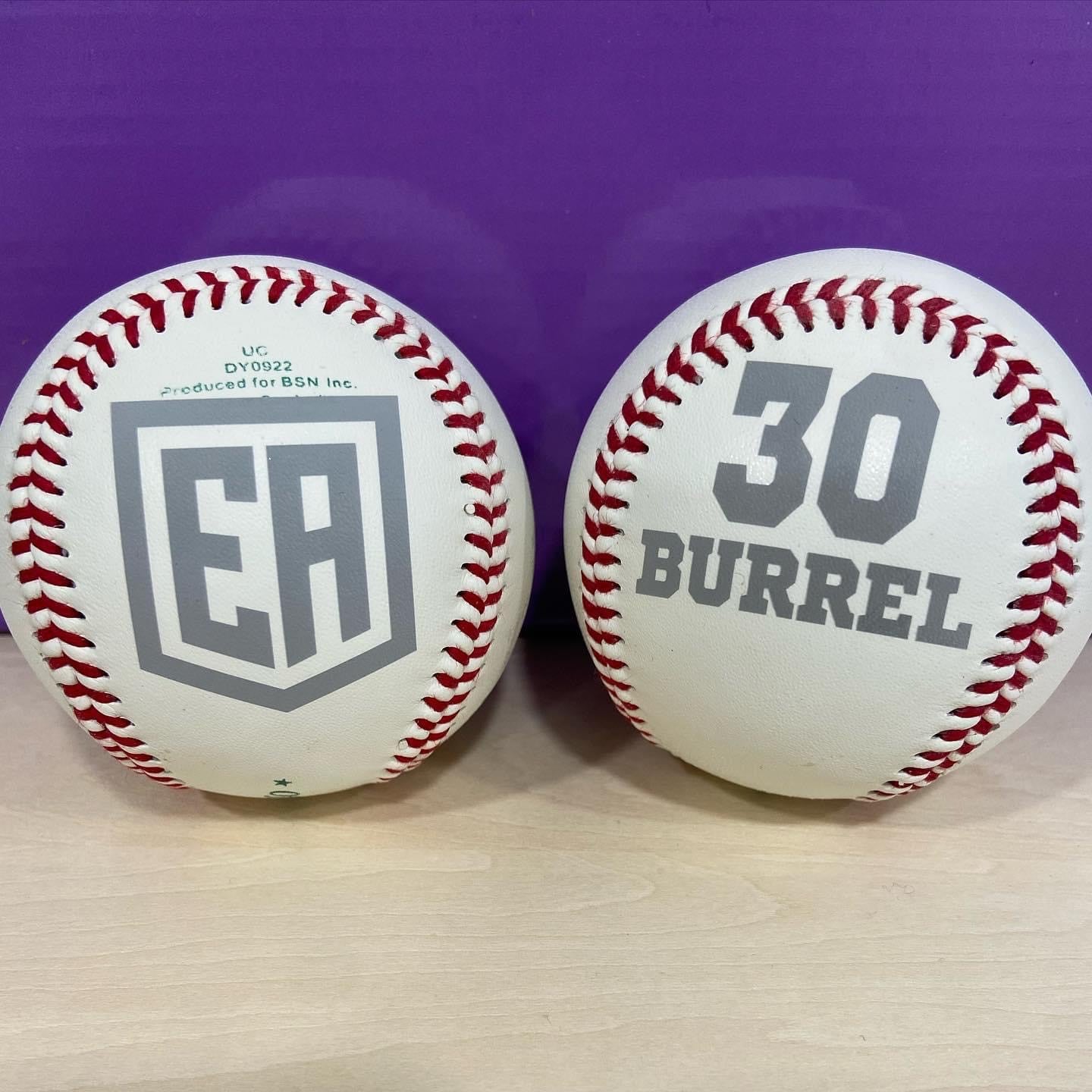 Engraved Baseball
