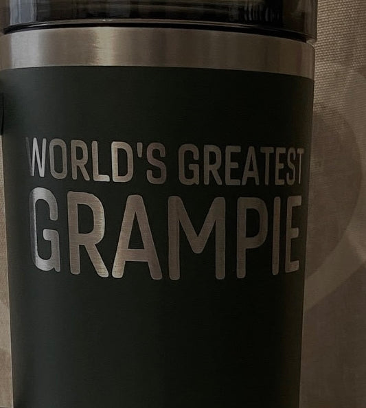 Custom Engraved 30 oz Cup