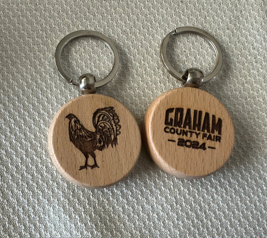 Graham County Fair Keychain