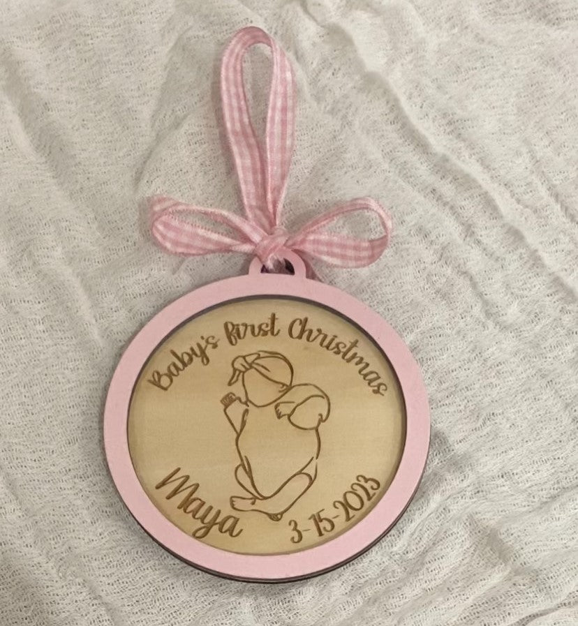 Custom Baby Ornaments