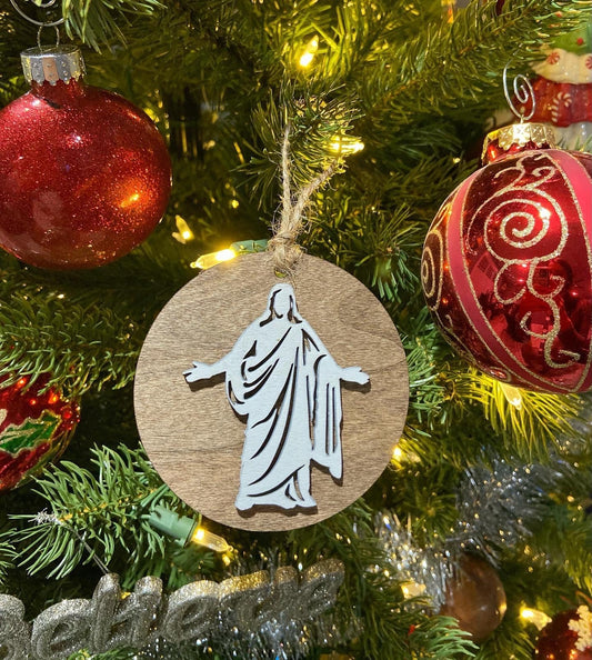 Christus Christmas Wood Ornament