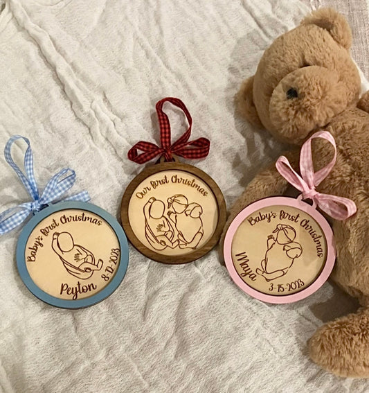 Custom Baby Ornaments