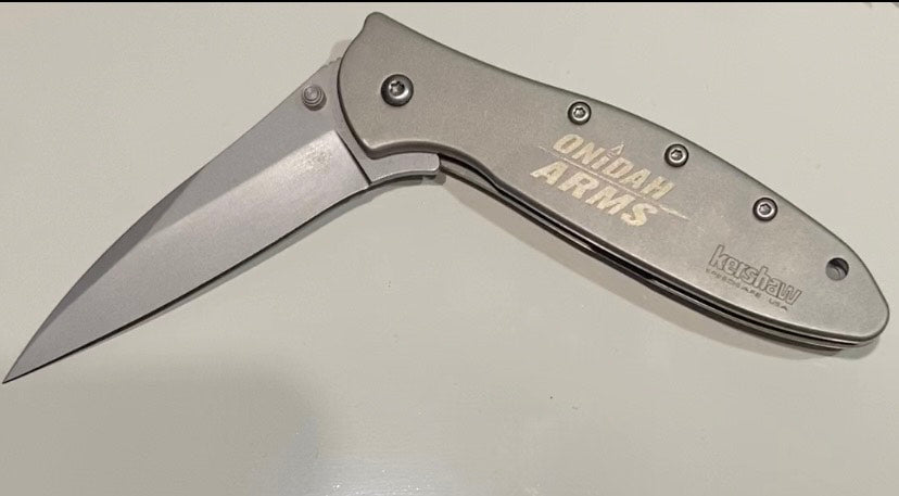 Custom Engraved Kershaw Pocket Knife